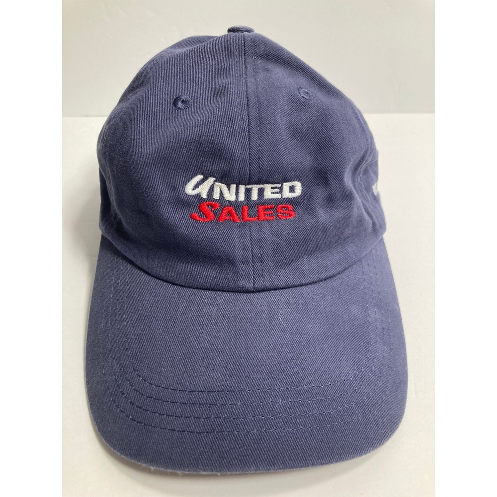 United Sales Cap Hat Blue 100% Cotton Twill Akzo Nobel We Are Ohio!